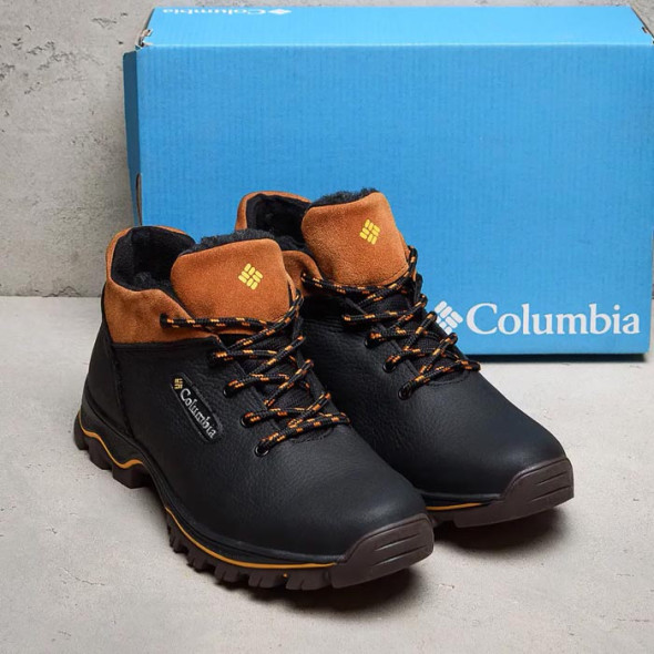 Зимові черевики чоловічі Colombia 22 Black 