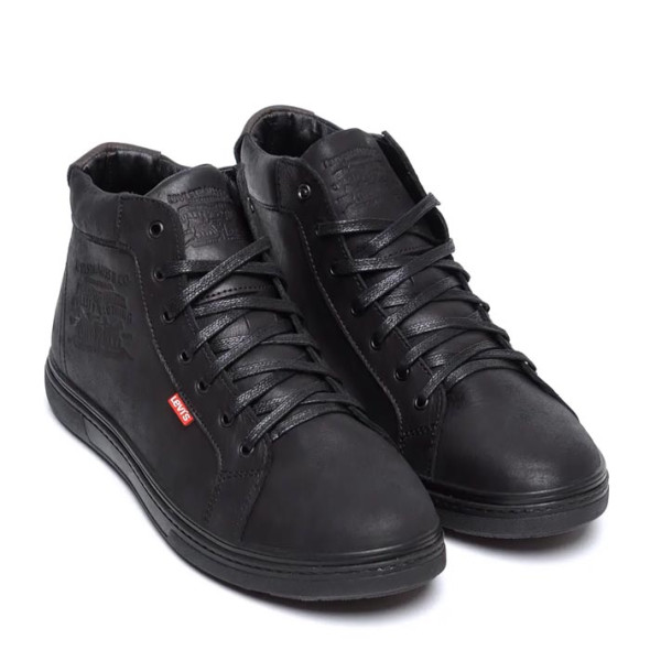 Зимові черевики чоловічі Levis 01 Classic Black