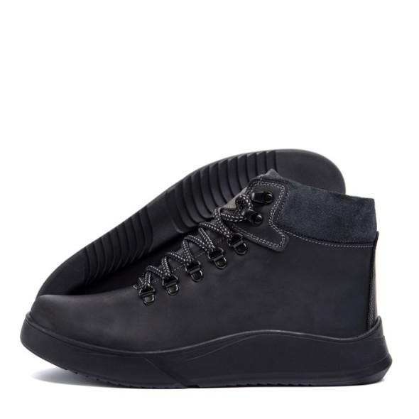 Зимові черевики чоловічі Yurgen Black Style