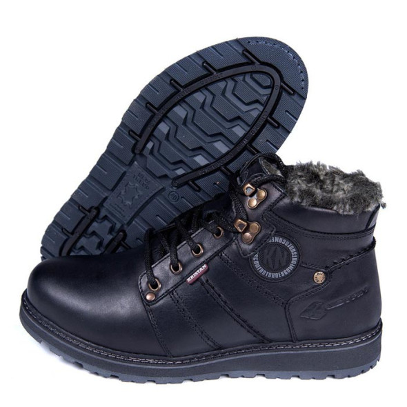 Зимние ботинки мужские Kristan 703 Black