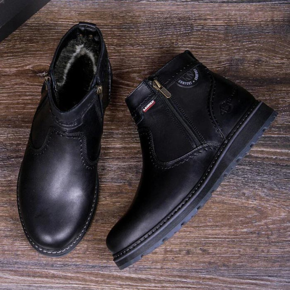 Зимние ботинки мужские Kristan 704 Black