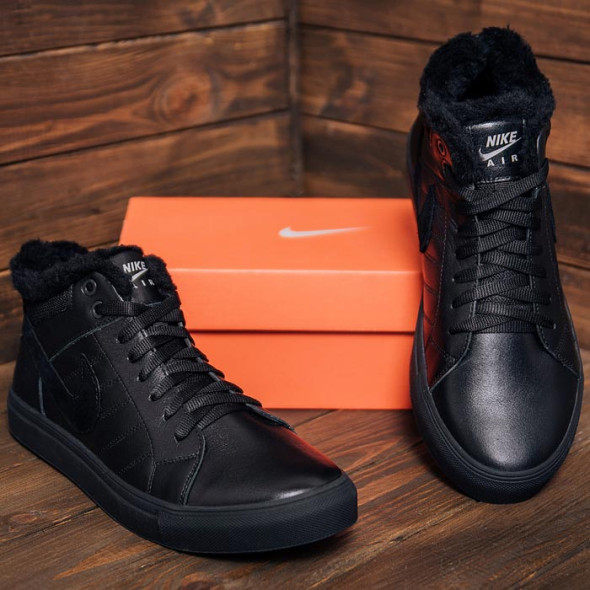 Зимові черевики чоловічі Nike N8-1 Black