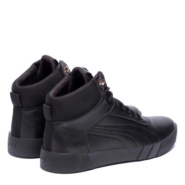 Зимові черевики чоловічі Puma P1 Leather Black