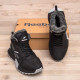Зимові черевики чоловічі Reebok R05 Black Gray