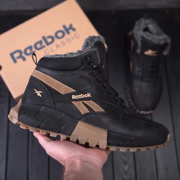 Зимові черевики чоловічі Reebok R05 Black