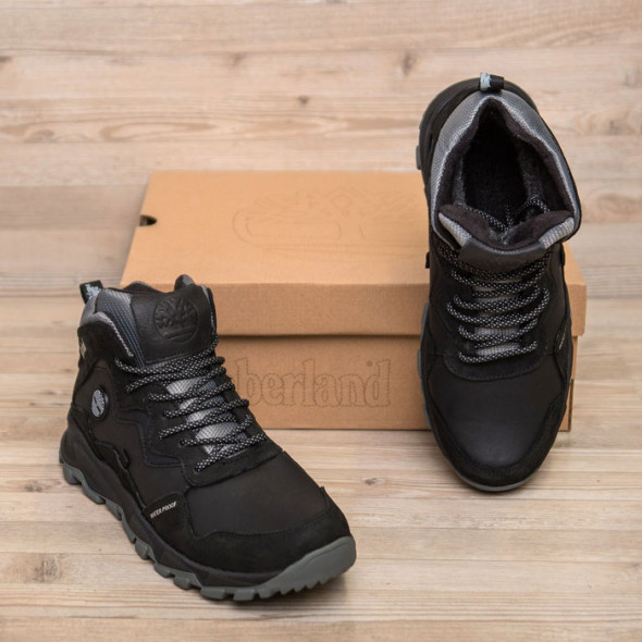 Зимові черевики чоловічі Timberland T1 Black