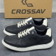 Шкіряні кеди чоловічі Crossav 23-44 Black