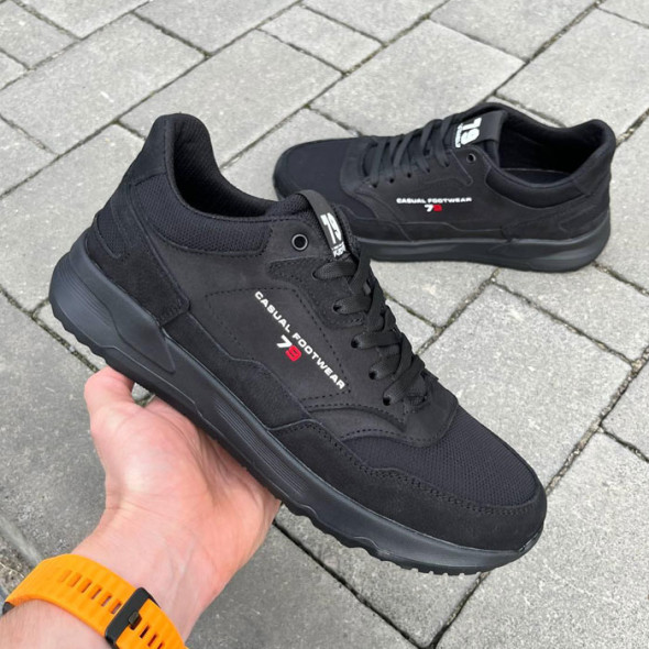 Кросівки чоловічі Vizhelini 79 Cordura Чорні