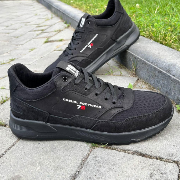 Кросівки чоловічі Vizhelini 79 Cordura Чорні