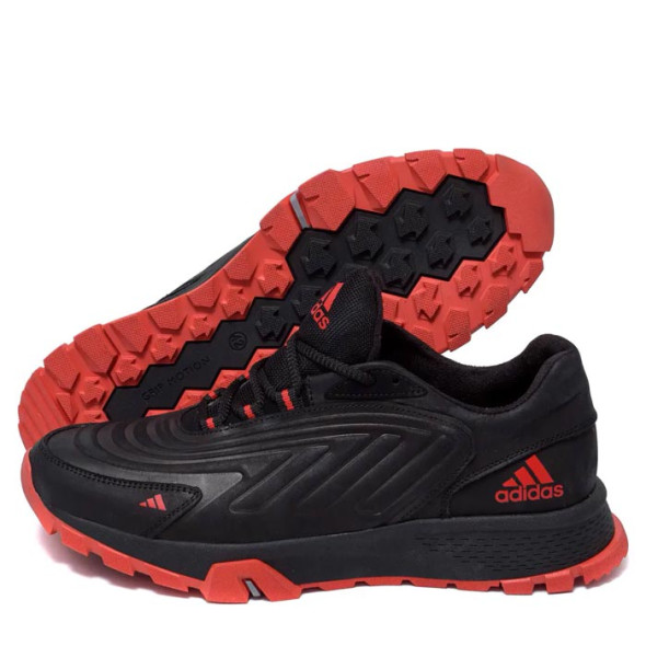 Кросівки чоловічі Adidas A04 Ozelia Black-Red