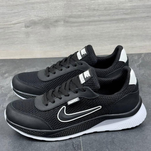 Літні чоловічі кросівки NK 108 Чорні