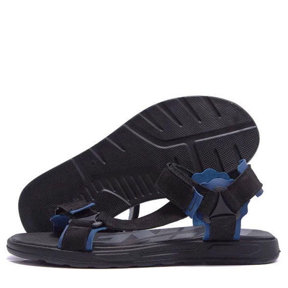 Мужские сандалии кожаные Nike N51 Black 