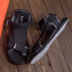 Мужские сандалии кожаные Nike N52 Black 