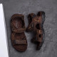 Мужские сандалии кожаные Supo 2202 Brown