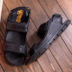 Мужские сандалии кожаные Wofstep Black