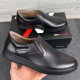 Туфлі чоловічі шкіряні Dav Shoes 160 Чорні