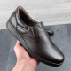 Туфлі чоловічі шкіряні Dav Shoes 162 Коричневі
