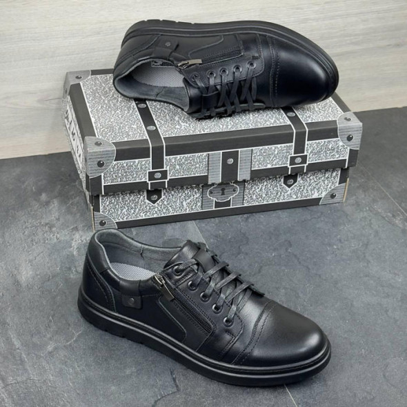 Туфлі чоловічі шкіряні Kardinal 3M Чорні