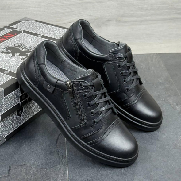 Туфлі чоловічі шкіряні Kardinal 3M Чорні