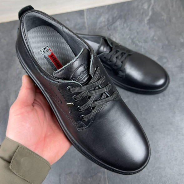 Туфлі чоловічі шкіряні Kardinal T25 Чорні