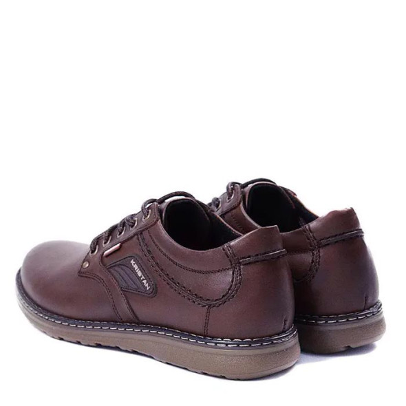 Туфли мужские кожаные Kristan 112 Brown